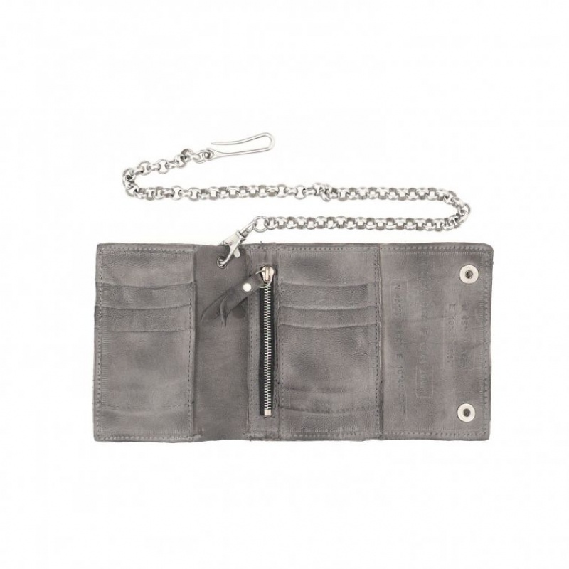 Carteras A.S.98 Buck Unisex Gris | ES-JWH210483