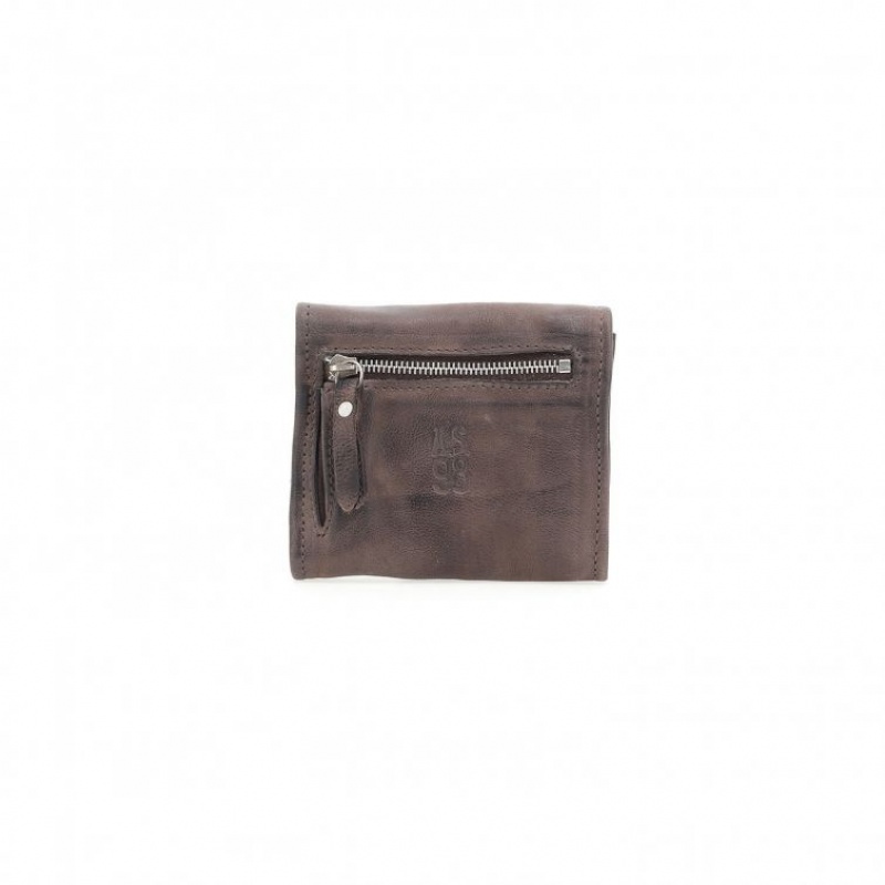 Carteras A.S.98 Cisco Unisex Chocolate | ES-WVH867491