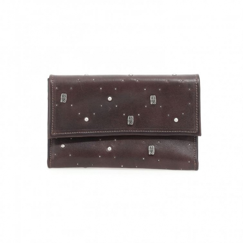 Carteras A.S.98 Fitz Unisex Chocolate | ES-HFZ832061