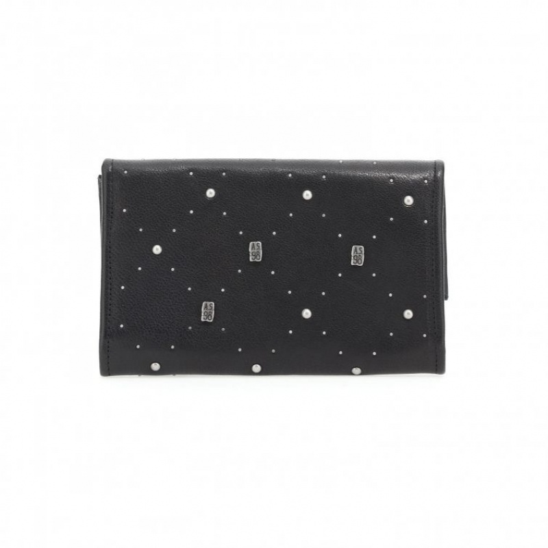 Carteras A.S.98 Fitz Unisex Negras | ES-BML134097