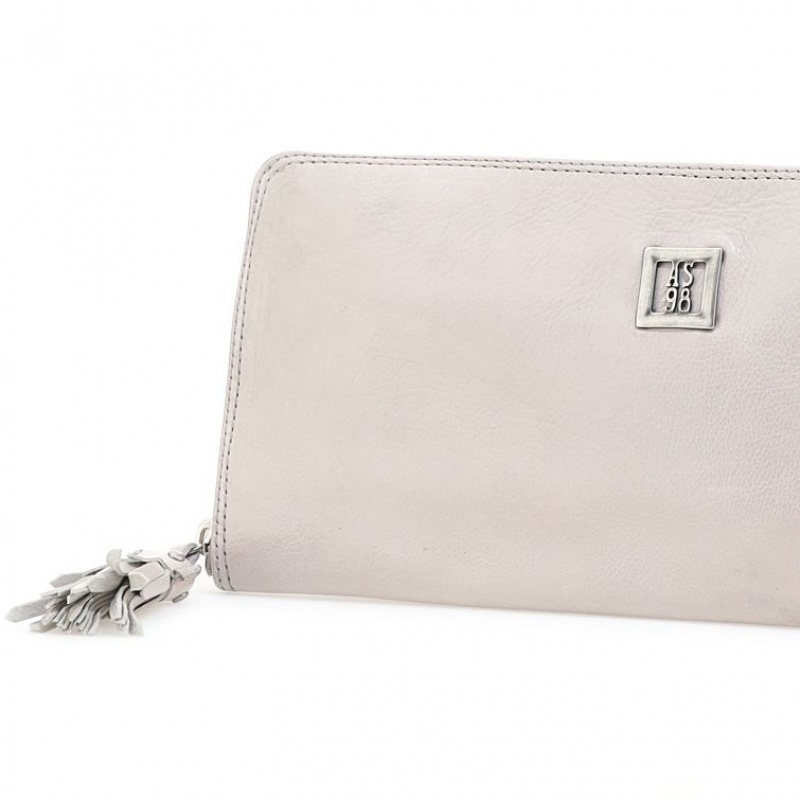 Carteras A.S.98 Placida Unisex Beige | ES-IBM764905