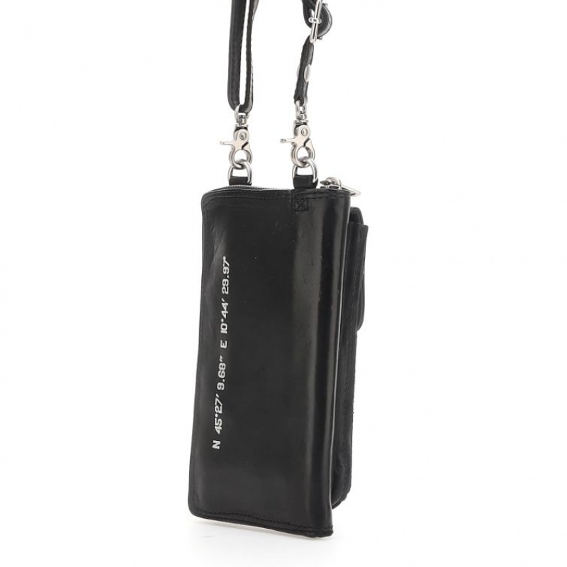 Carteras A.S.98 Sirene Unisex Negras | ES-FLT648072