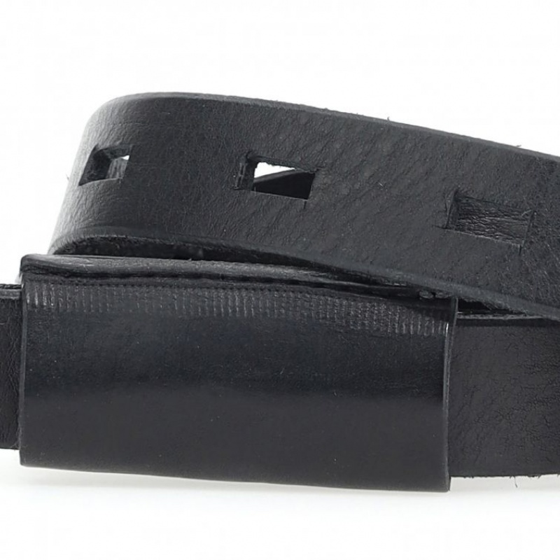 Cinturones A.S.98 Lester Unisex Negras | ES-LHG579428