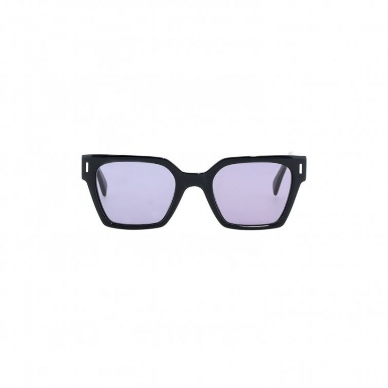 Gafas de Sol A.S.98 Kirk Hombre Negras | ES-WHL569742