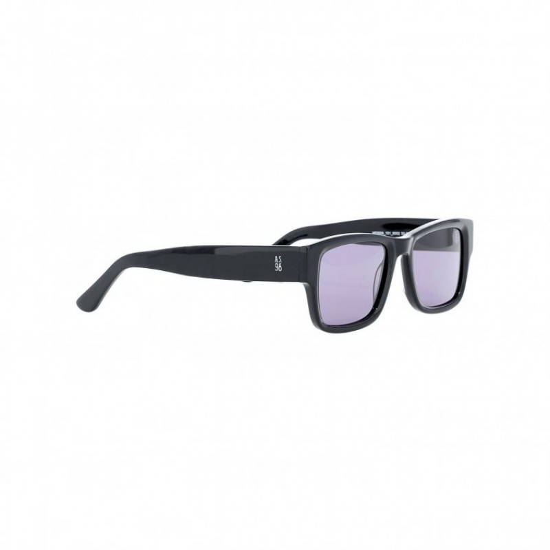 Gafas de Sol A.S.98 Lars Hombre Negras | ES-NFO451298