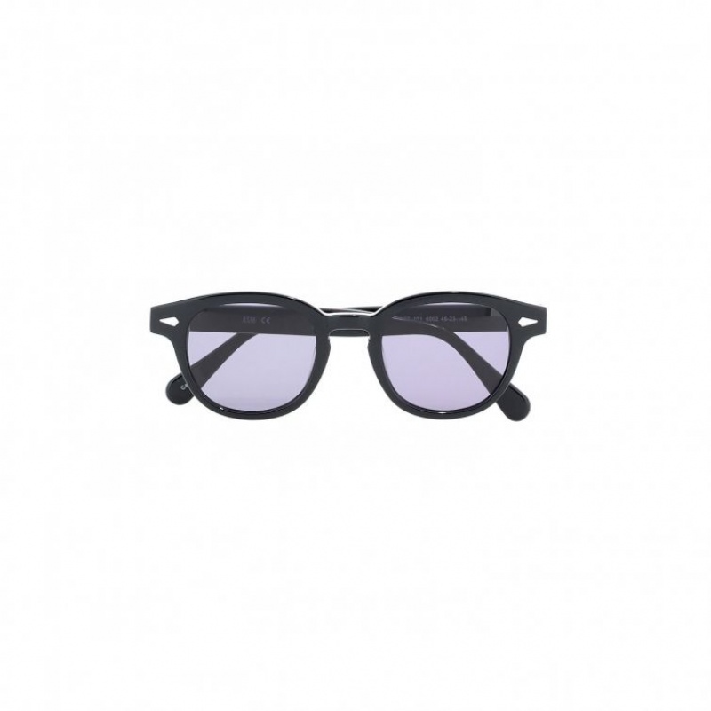 Gafas de Sol A.S.98 Rob Hombre Negras | ES-YLH829561