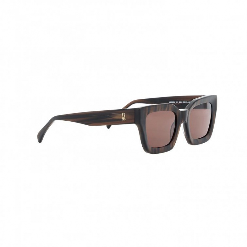 Gafas de Sol A.S.98 Ronnie Hombre Marrones | ES-ORI061872