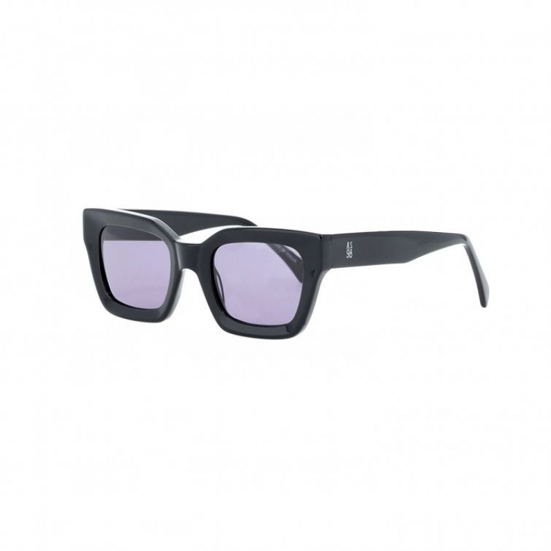 Gafas de Sol A.S.98 Ronnie Hombre Negras | ES-RXH283091