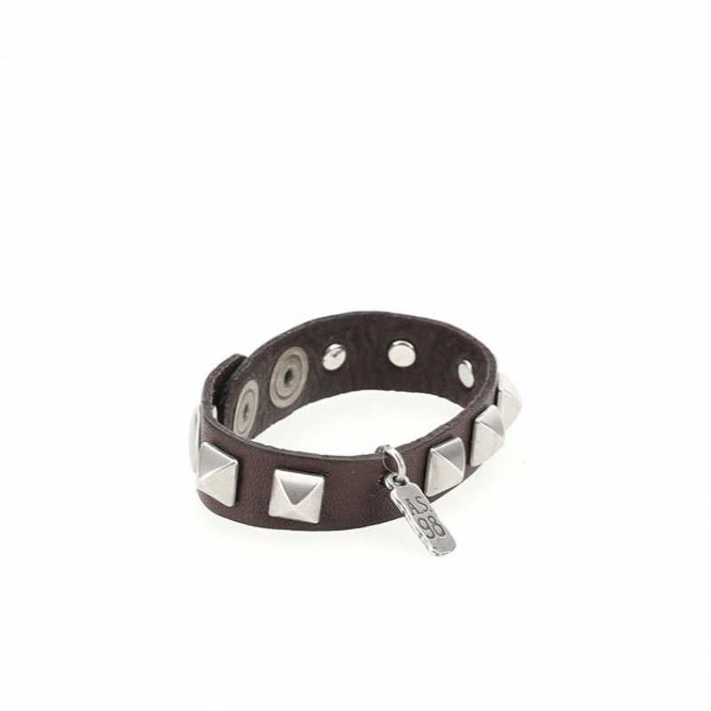 Pulsera A.S.98 Jeb Unisex Chocolate | ES-WMH917243