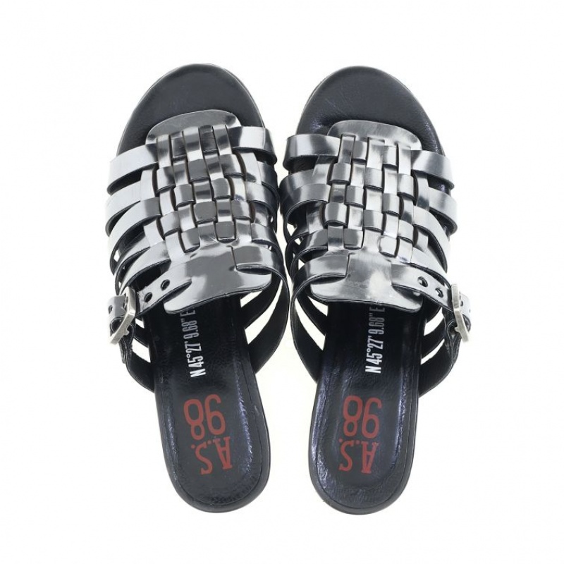 Sandalias A.S.98 Abigayle Mujer Titanium | ES-JIM180462