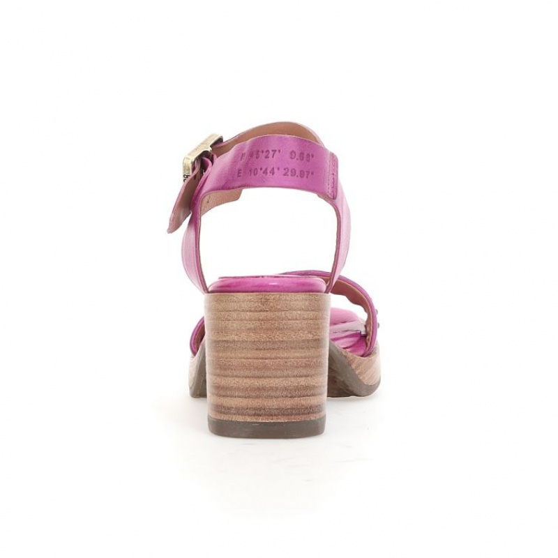 Sandalias A.S.98 Abnor Mujer Fucsia | ES-YED628751