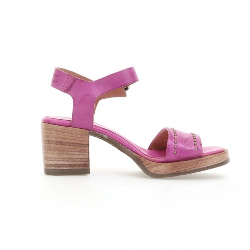 Sandalias A.S.98 Abnor Mujer Fucsia | ES-YED628751