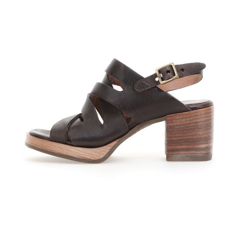 Sandalias A.S.98 Aislin Mujer Chocolate | ES-IHU450192