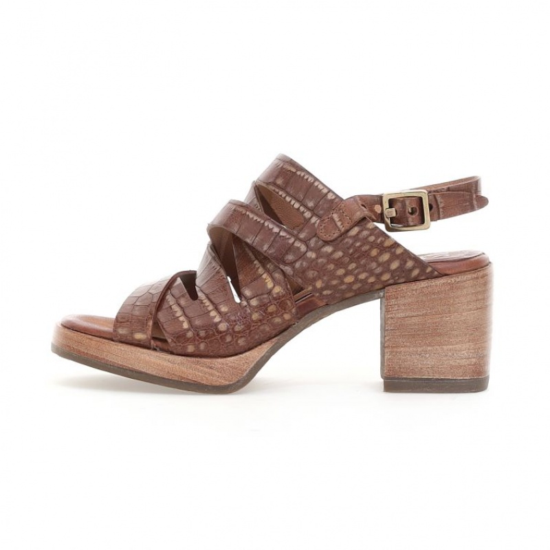 Sandalias A.S.98 Aislin Mujer Kaki | ES-GPW325894