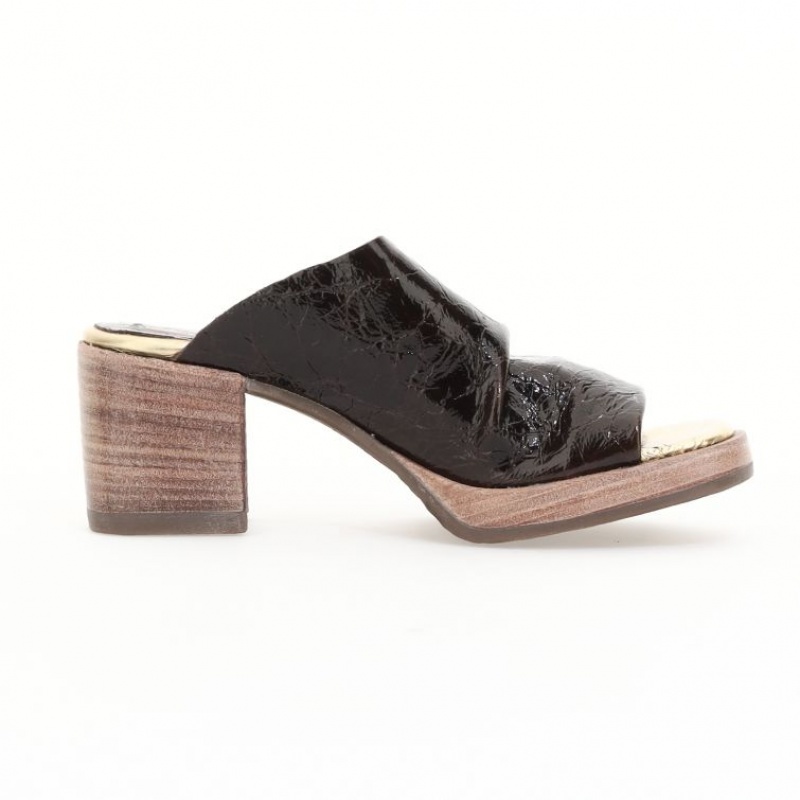 Sandalias A.S.98 Aleesha Mujer Chocolate | ES-HIJ138740