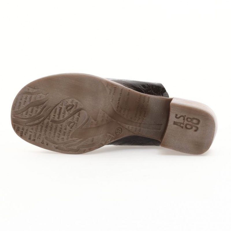 Sandalias A.S.98 Aleesha Mujer Chocolate | ES-HIJ138740