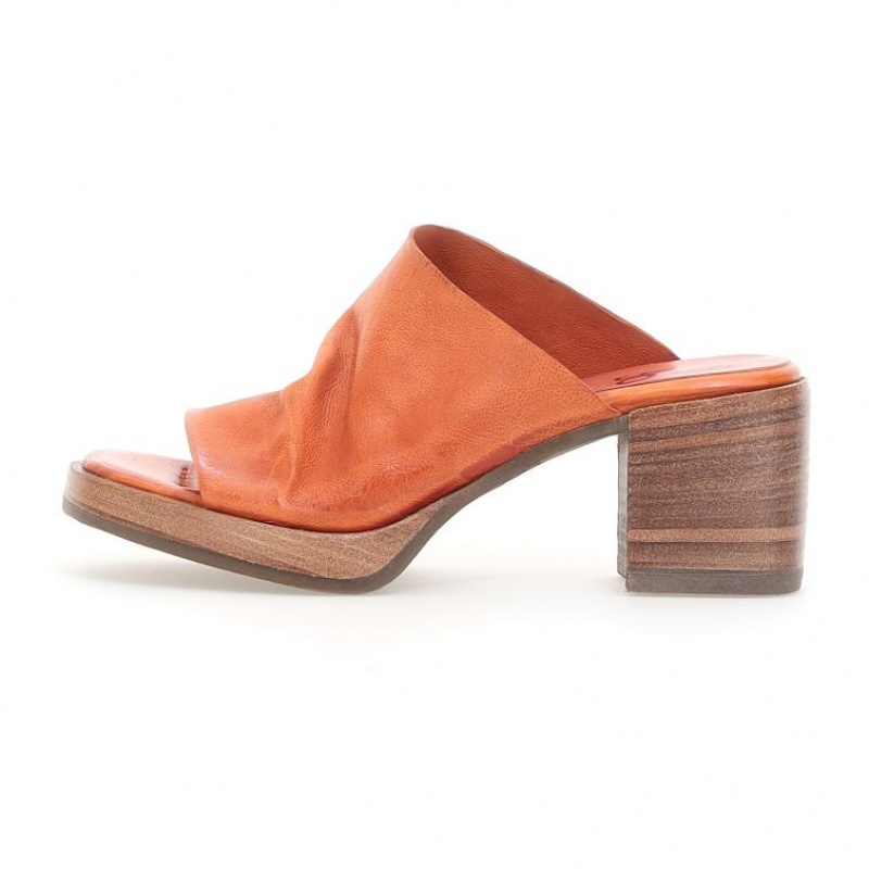 Sandalias A.S.98 Aleesha Mujer Naranjas | ES-XAB865123