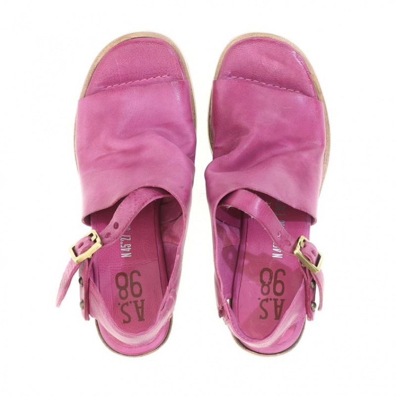 Sandalias A.S.98 Amice Mujer Fucsia | ES-YXA732051