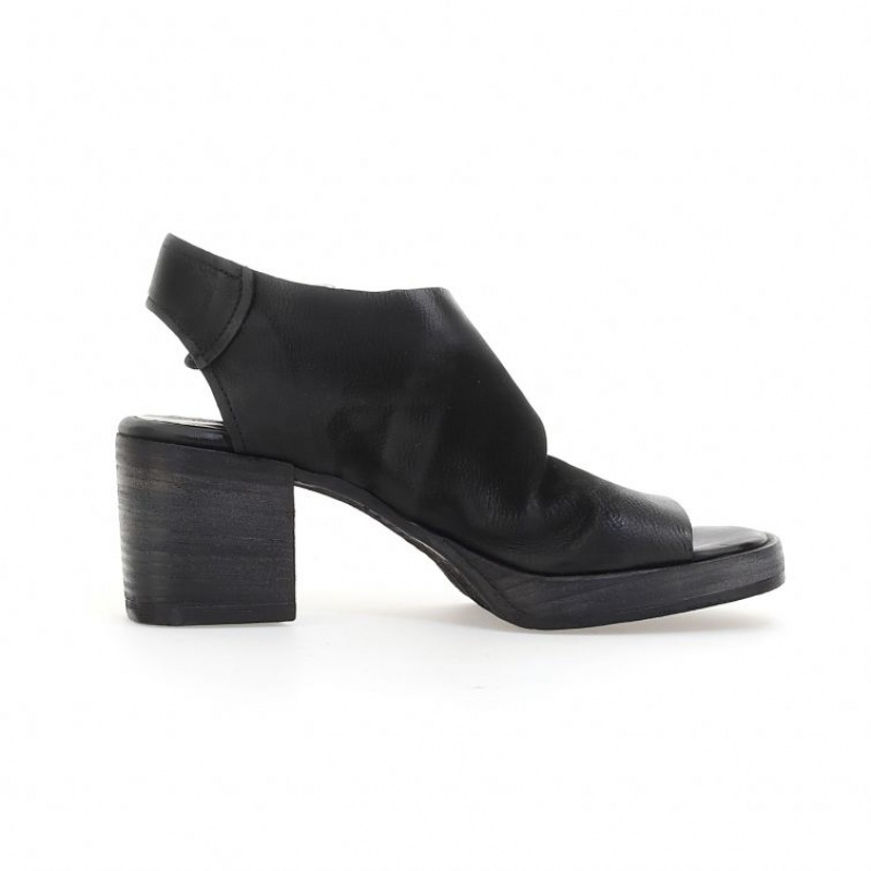 Sandalias A.S.98 Amice Mujer Negras | ES-RLP263958