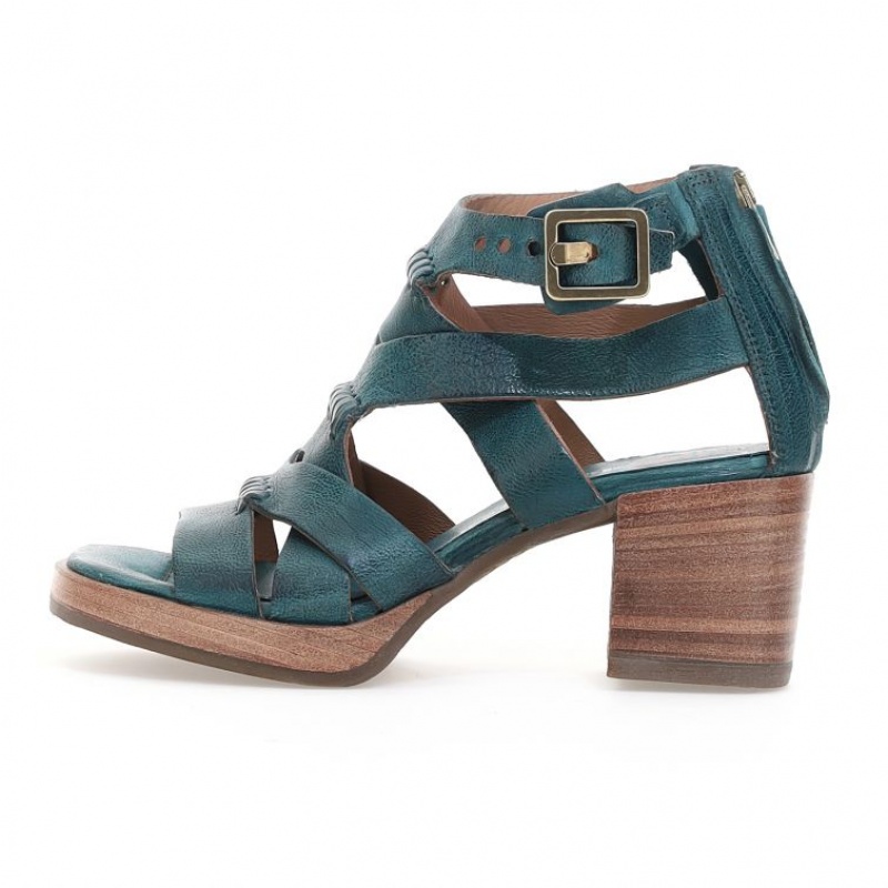 Sandalias A.S.98 Andra Mujer Verde | ES-AVK623075