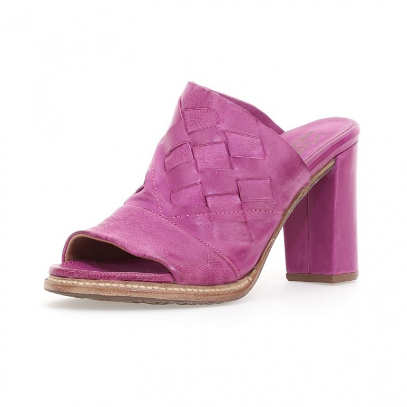 Sandalias A.S.98 Belen Mujer Fucsia | ES-ZLE697354