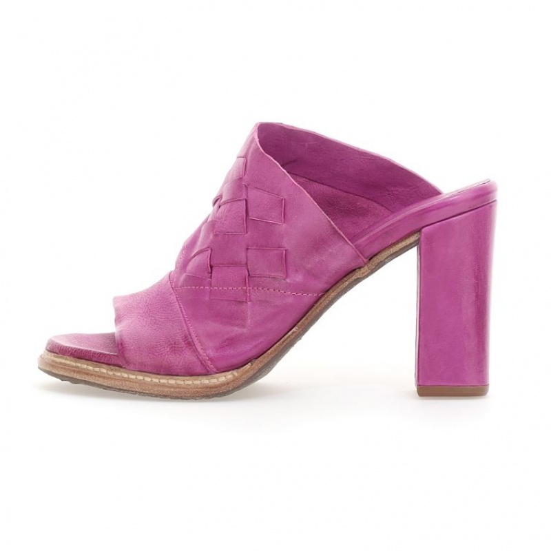 Sandalias A.S.98 Belen Mujer Fucsia | ES-ZLE697354