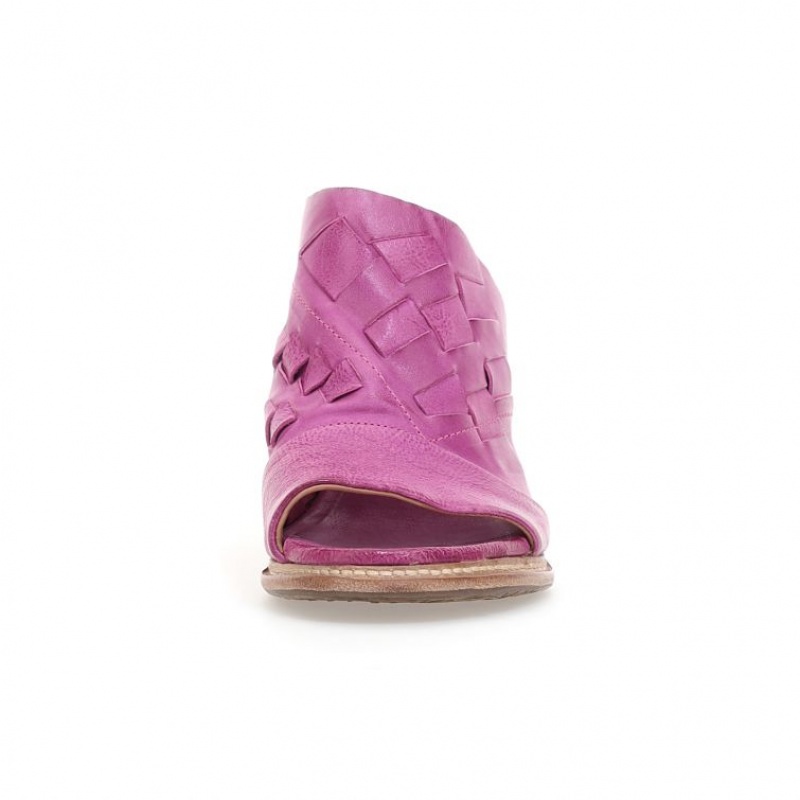 Sandalias A.S.98 Belen Mujer Fucsia | ES-ZLE697354