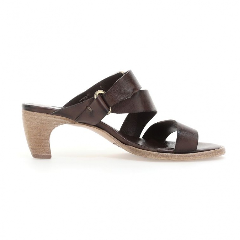 Sandalias A.S.98 Bernardine Mujer Chocolate | ES-QBA825104