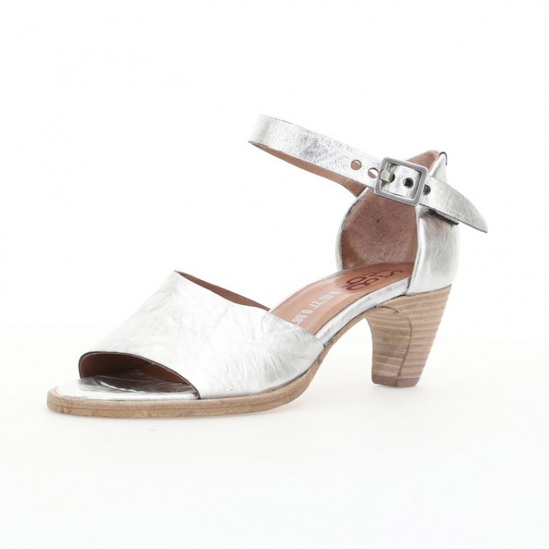 Sandalias A.S.98 Bess Mujer Plateadas | ES-XIB457602