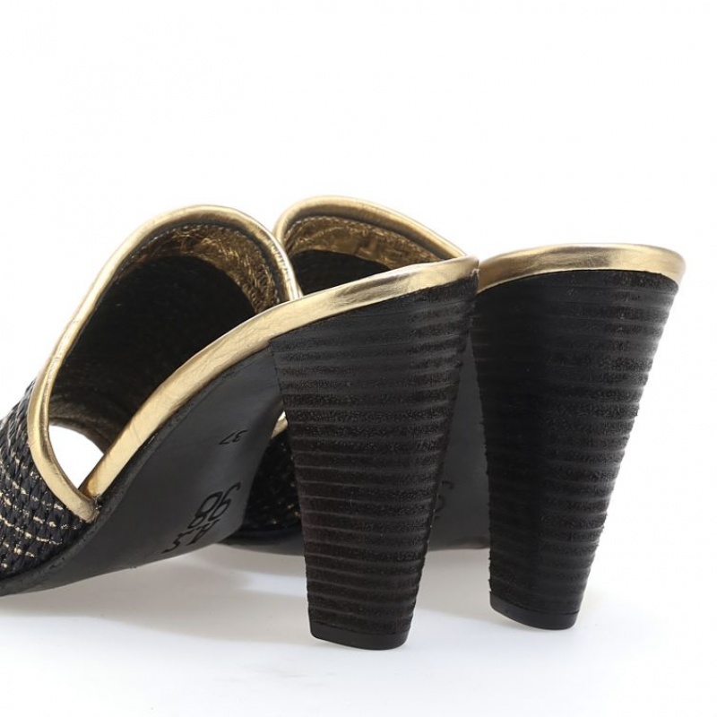 Sandalias A.S.98 Bethany Mujer Negras | ES-YNB913872