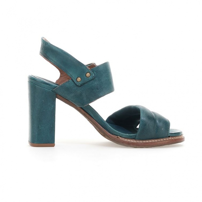 Sandalias A.S.98 Brittany Mujer Verde | ES-JUZ847132