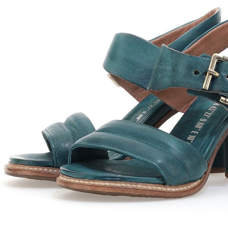 Sandalias A.S.98 Brittany Mujer Verde | ES-JUZ847132