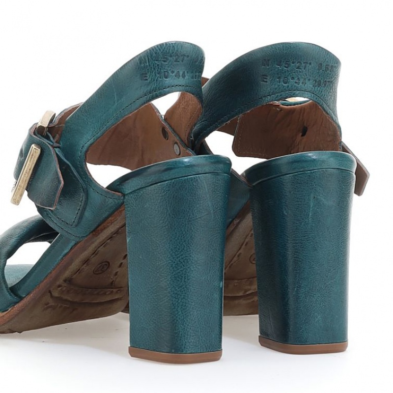 Sandalias A.S.98 Brittany Mujer Verde | ES-JUZ847132