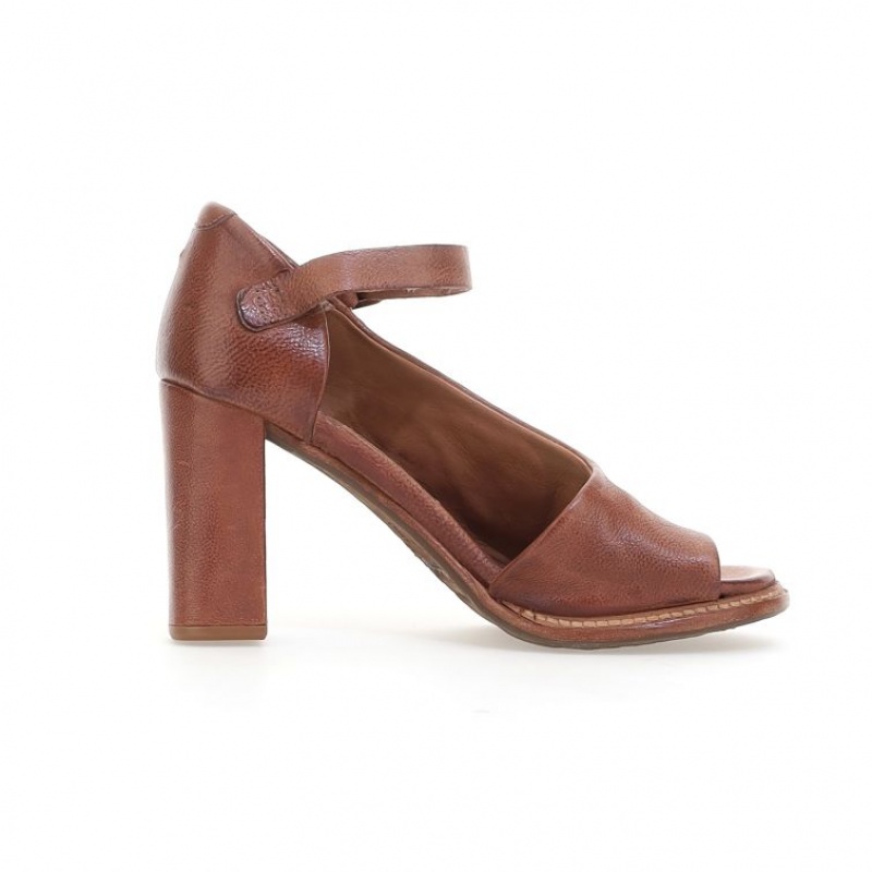 Sandalias A.S.98 Brooke Mujer Kaki | ES-GWJ061738