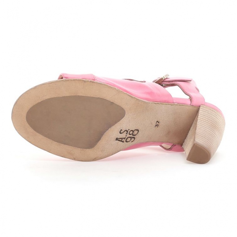 Sandalias A.S.98 Clarise Mujer Rosas | ES-JLZ709213