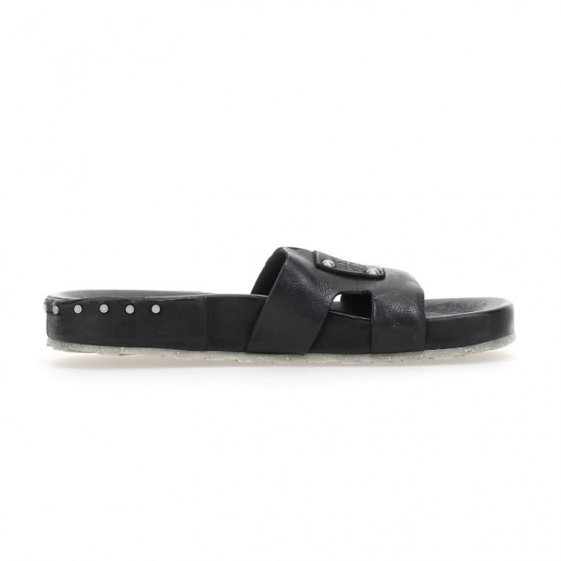 Sandalias A.S.98 Erin Mujer Negras | ES-DIT071396