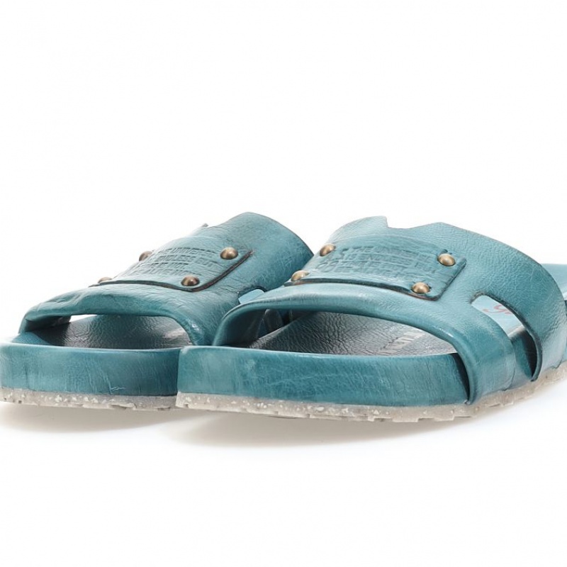 Sandalias A.S.98 Erin Mujer Verde | ES-DNJ172890