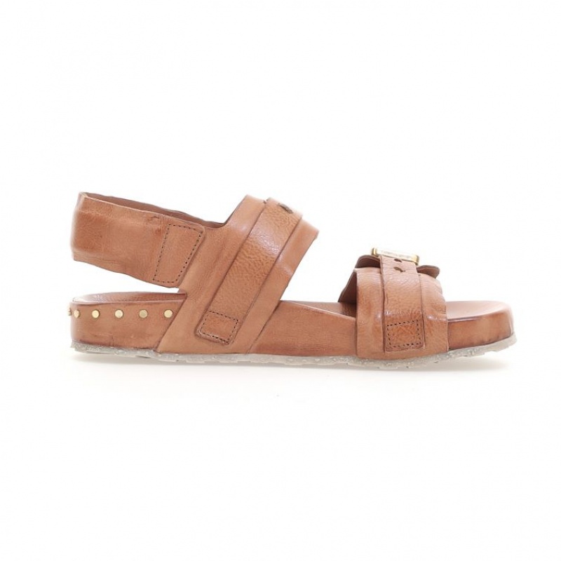 Sandalias A.S.98 Evelyn Mujer Marrones | ES-JDP302845