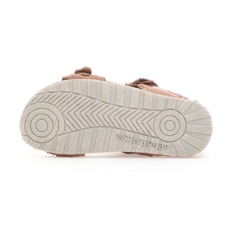 Sandalias A.S.98 Evelyn Mujer Marrones | ES-JDP302845