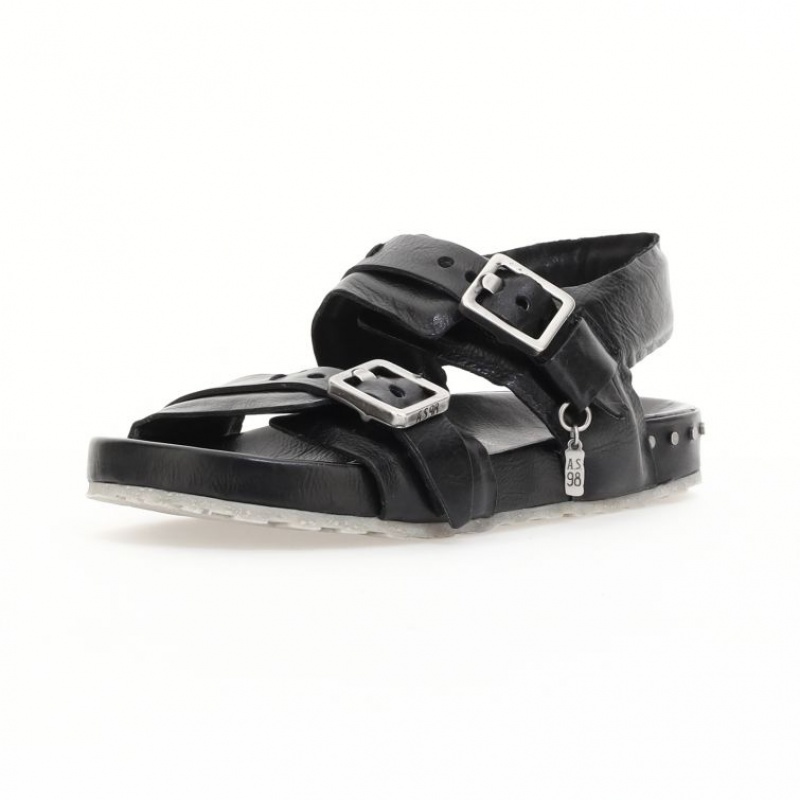 Sandalias A.S.98 Evelyn Mujer Negras | ES-IWO819703