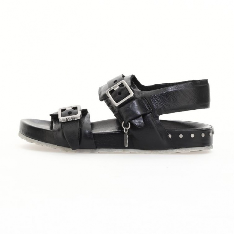 Sandalias A.S.98 Evelyn Mujer Negras | ES-IWO819703