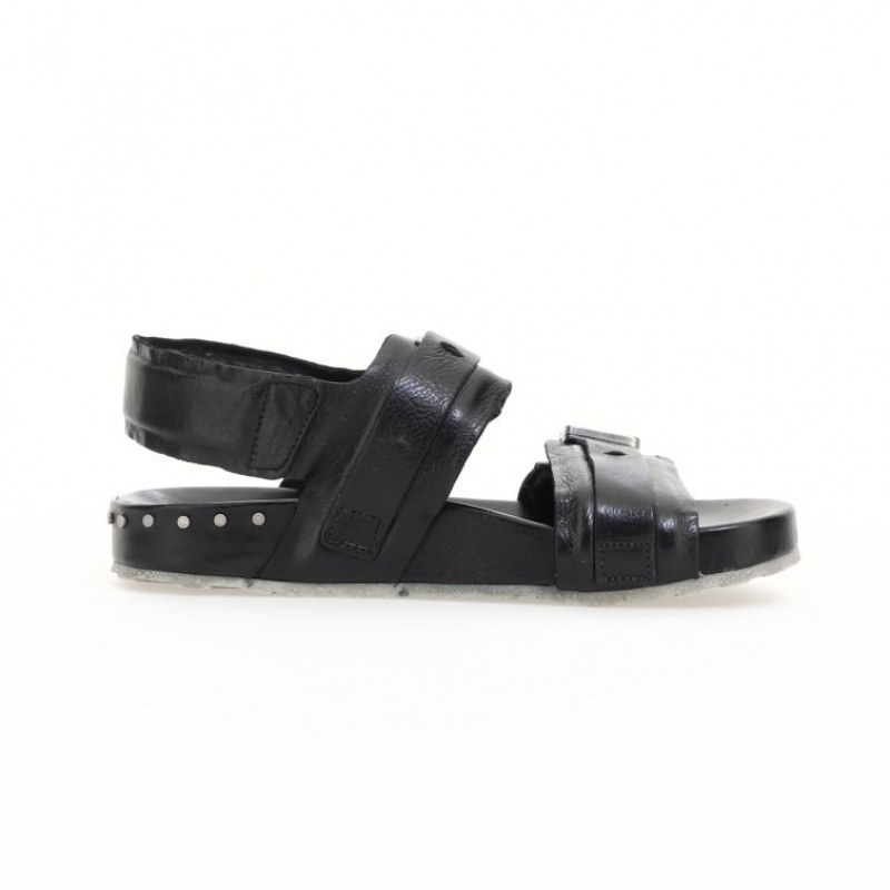 Sandalias A.S.98 Evelyn Mujer Negras | ES-IWO819703