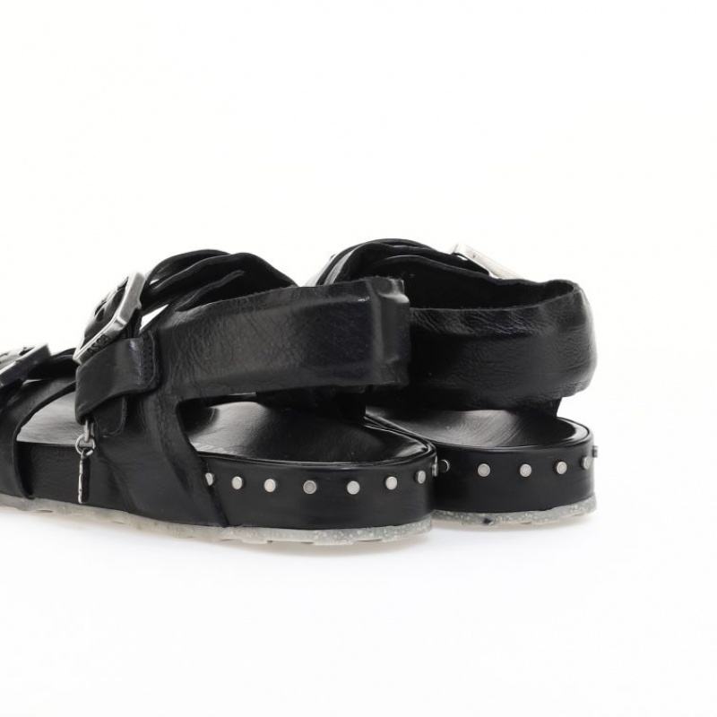 Sandalias A.S.98 Evelyn Mujer Negras | ES-IWO819703