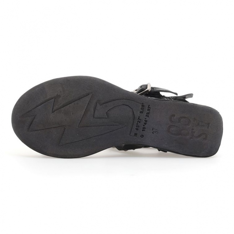 Sandalias A.S.98 Ladonna Mujer Negras | ES-IHJ328169