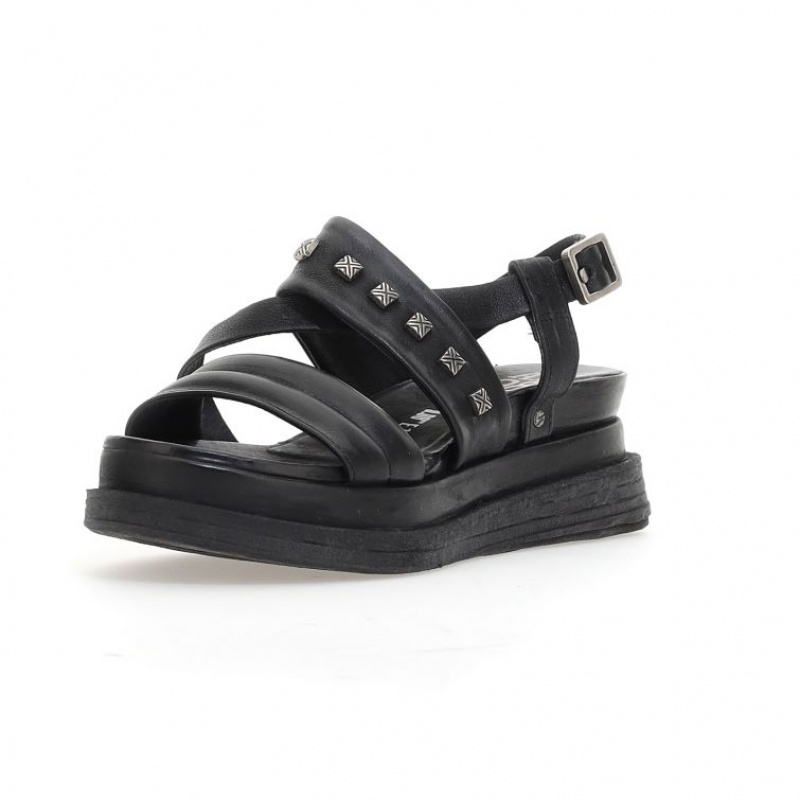 Sandalias A.S.98 Lalla Mujer Negras | ES-FWX306259