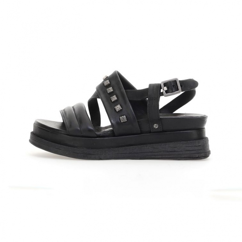 Sandalias A.S.98 Lalla Mujer Negras | ES-FWX306259