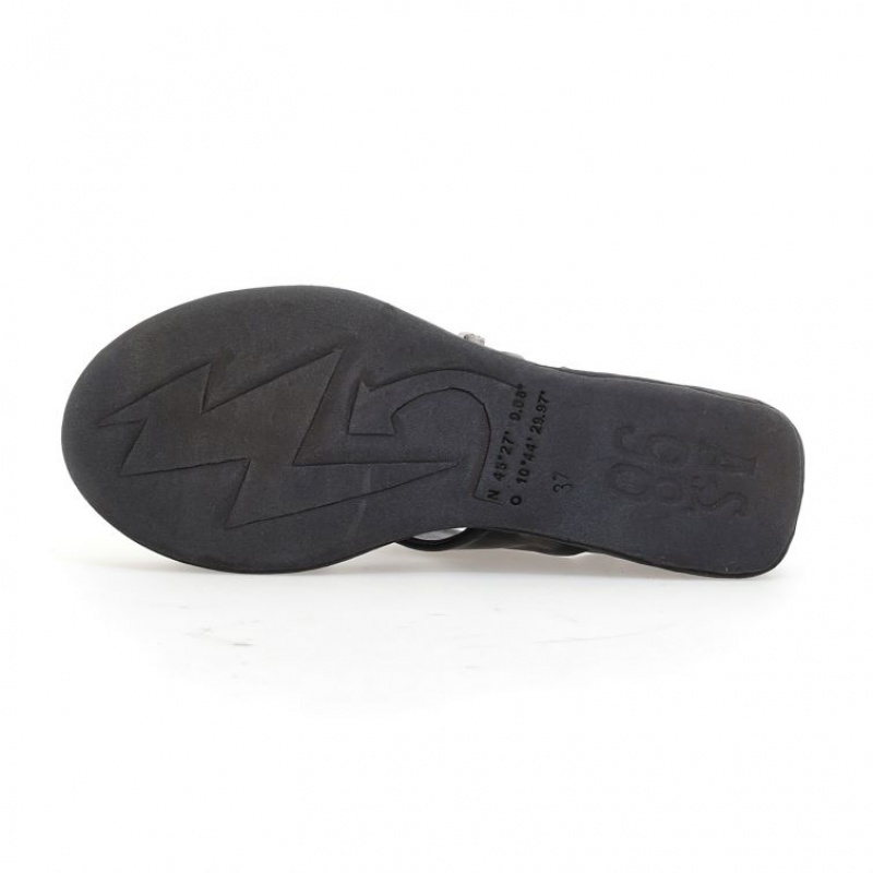 Sandalias A.S.98 Lalla Mujer Negras | ES-FWX306259