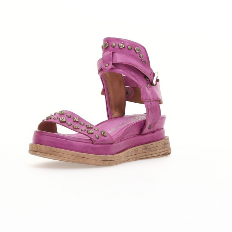 Sandalias A.S.98 Leta Mujer Fucsia | ES-OBK305421