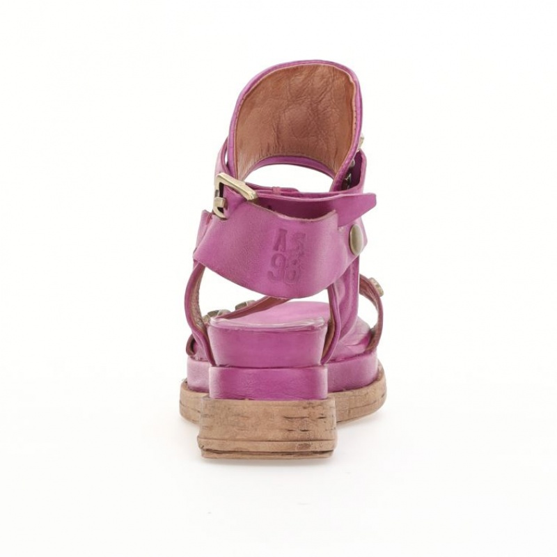 Sandalias A.S.98 Leta Mujer Fucsia | ES-OBK305421