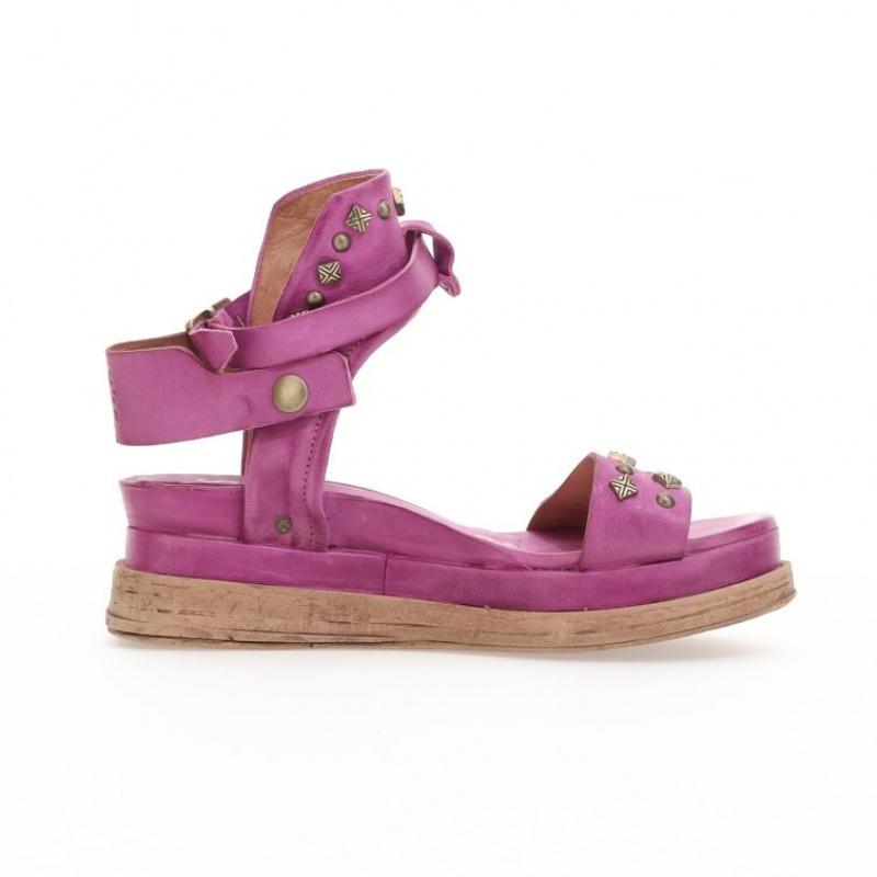 Sandalias A.S.98 Leta Mujer Fucsia | ES-OBK305421